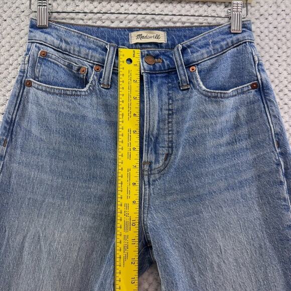 Madewell Jeans Womens 25 Blue Medium Wash The Perfect Vintage Flare Festival - Picture 13 of 16